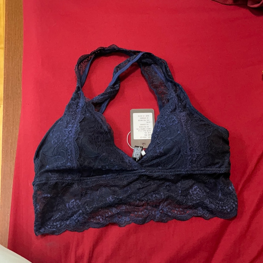NEW dark blue Bralette XXL
